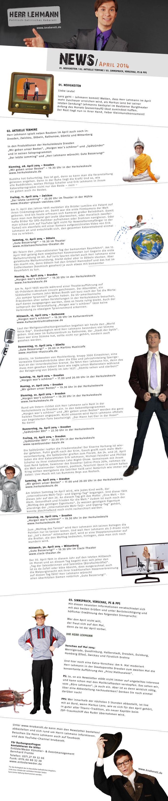 Newsletter April 2014