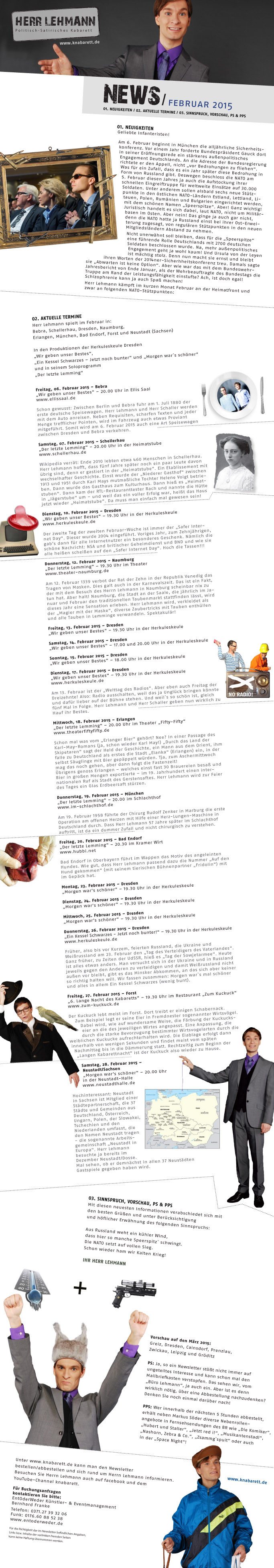 Newsletter Februar 2015
