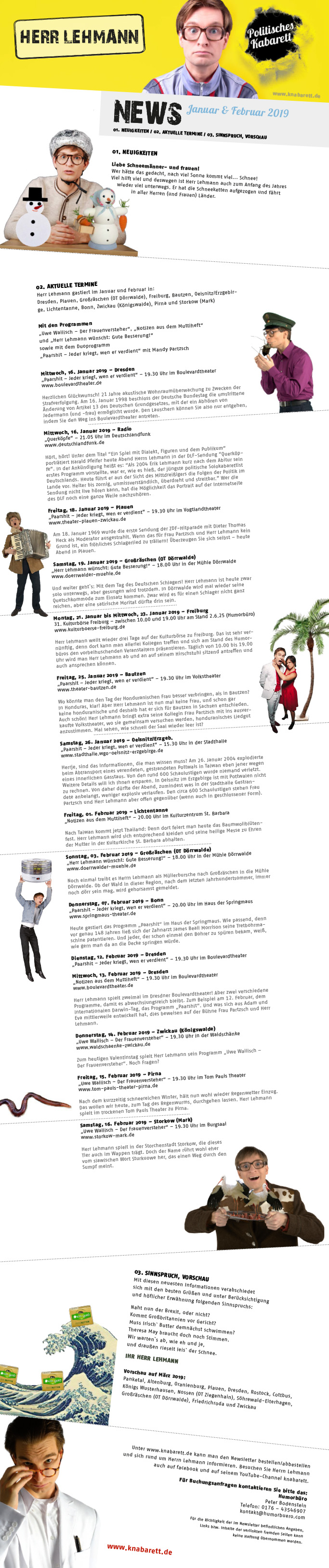 Newsletter Jan./Febr. 2019
