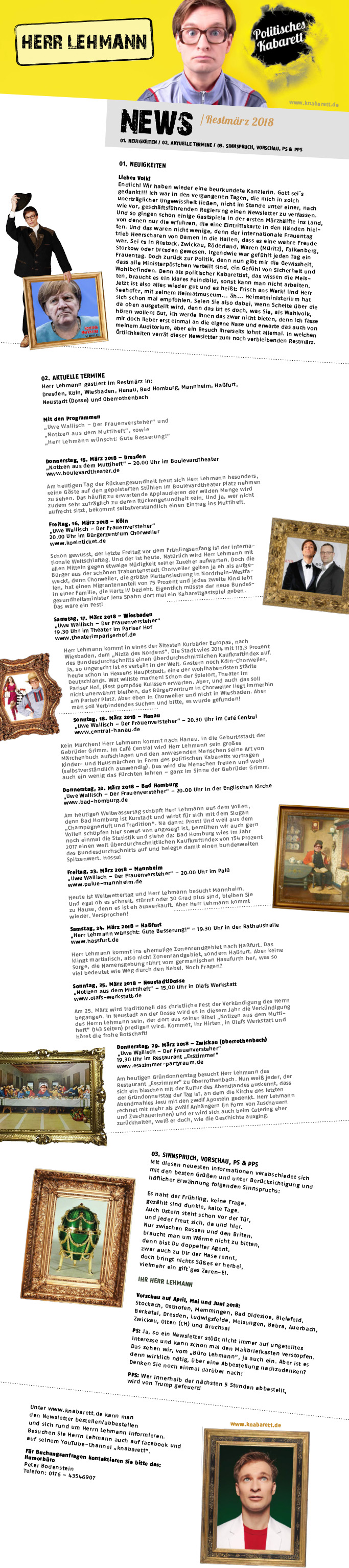 Newsletter März 2018
