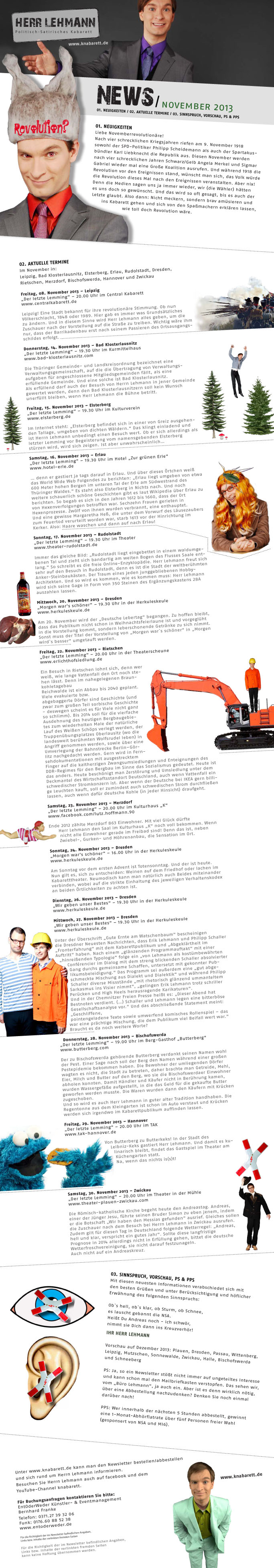 Newsletter November 2013