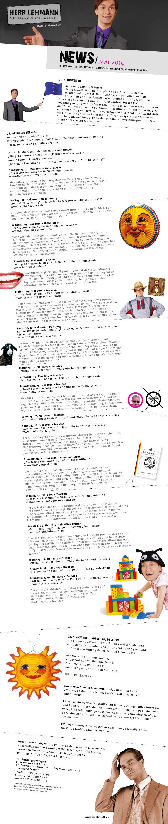 Newsletter Mai 2014