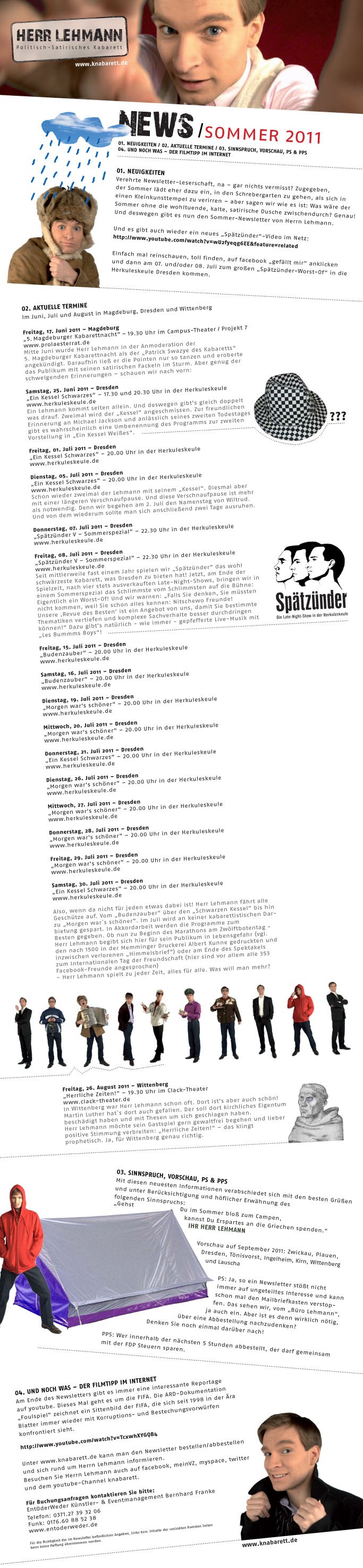 Newsletter Sommer 2011